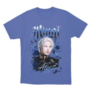 Ateez Mingi Unisex T Shirt Blue