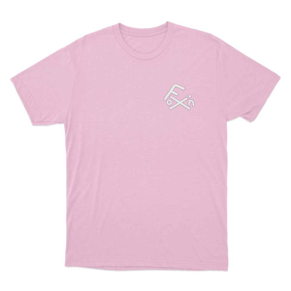 Fix On Logo Unisex T Shirt Pink Fix On Logo Unisex T Shirt Pink
