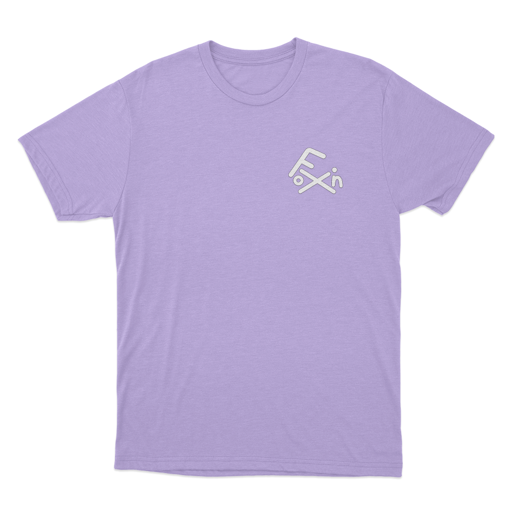 Fix On Logo Unisex T Shirt Purple Fix On Logo Unisex T Shirt Purple