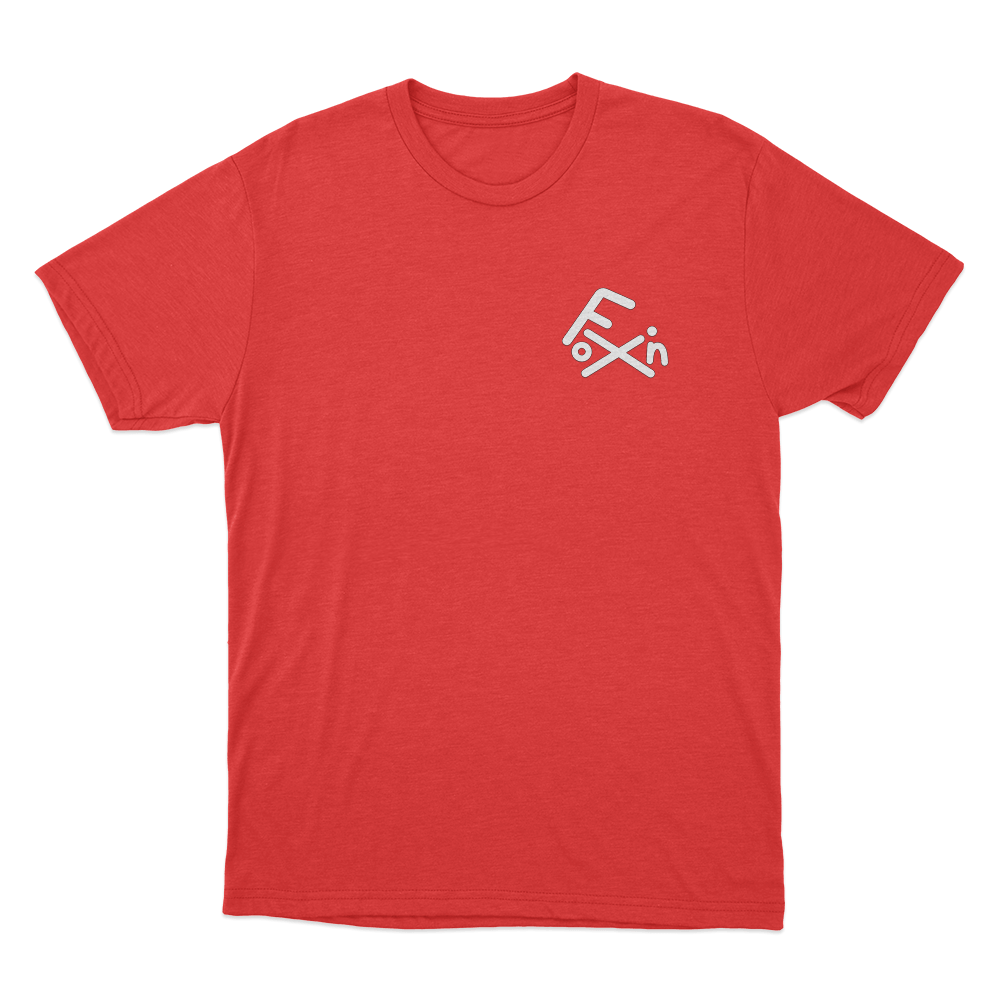 Fix On Logo Unisex T Shirt Red Fix On Logo Unisex T Shirt Red