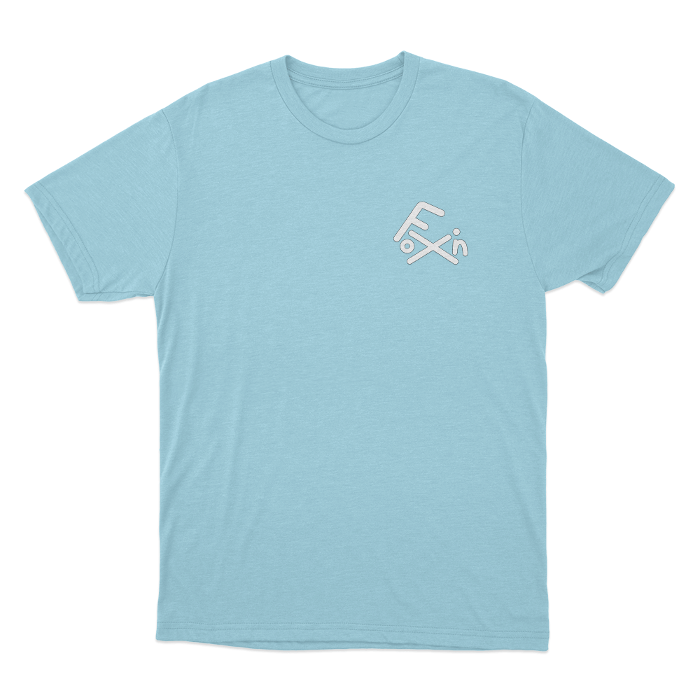 Fix On Logo Unisex T Shirt Sky Blue Fix On Logo Unisex T Shirt Sky Blue