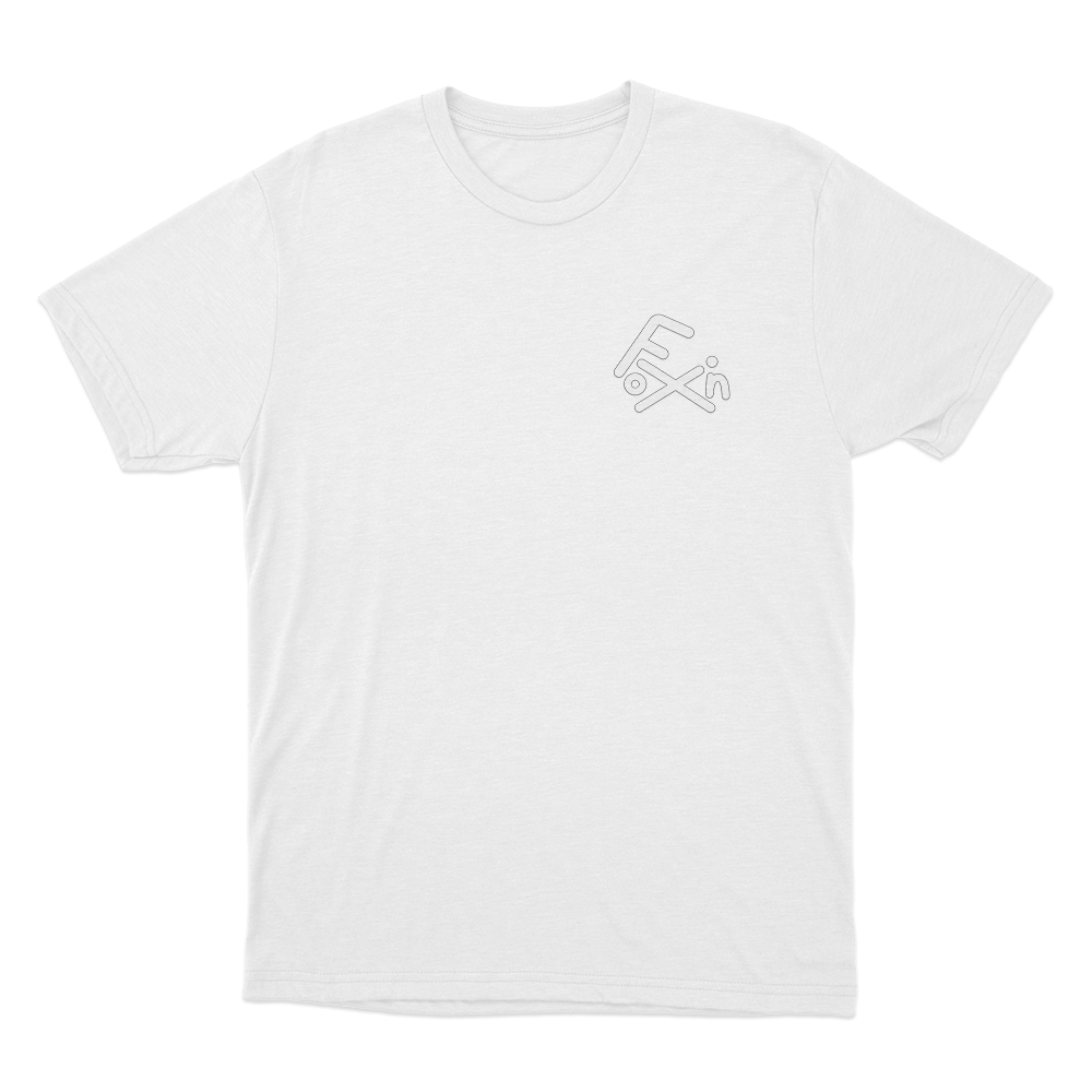 Fix On Logo Unisex T Shirt White Fix On Logo Unisex T Shirt White