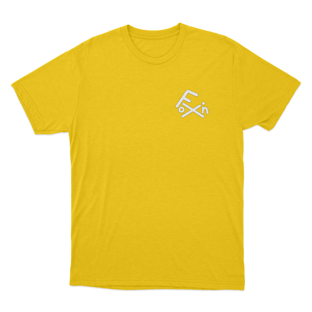 Fix On Logo Unisex T Shirt Yellow Fix On Logo Unisex T Shirt Yellow