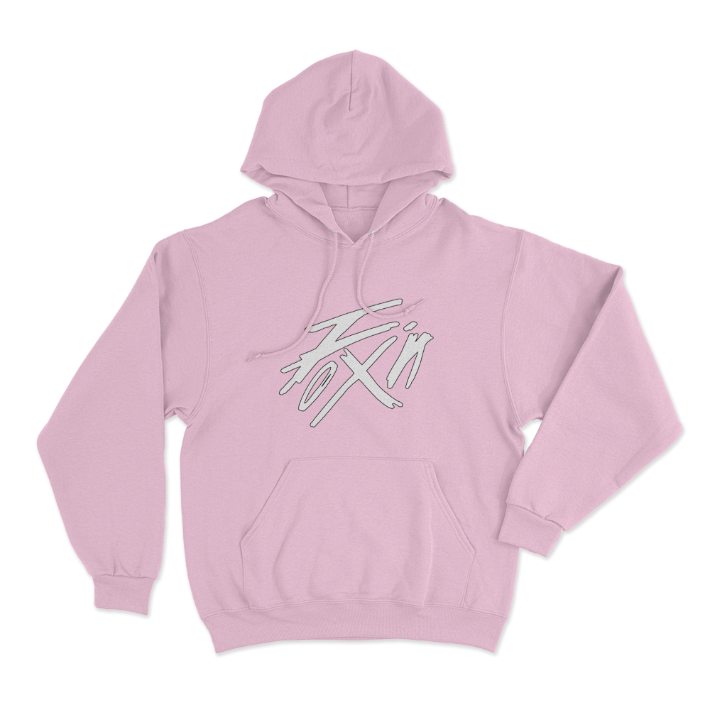 Fix On Unisex Hoodie Pink Fix On Unisex Hoodie Pink