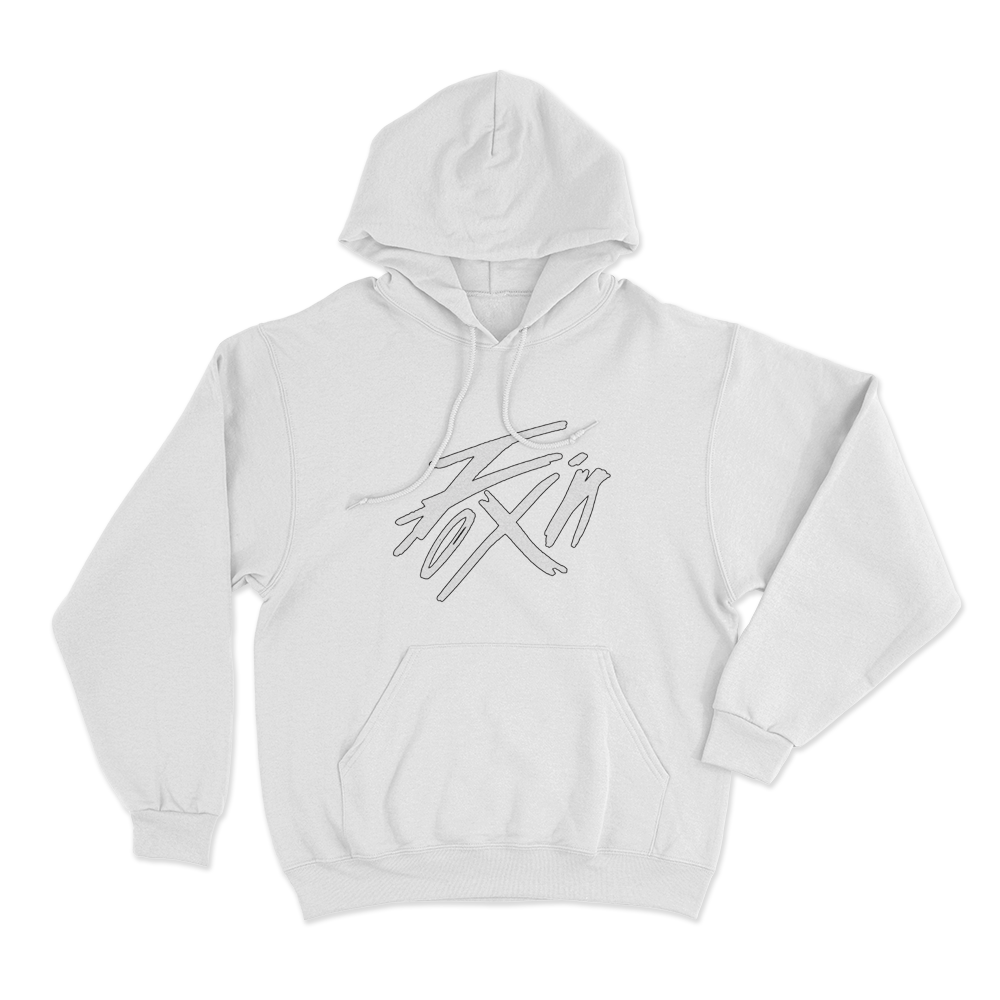 Fix On Unisex Hoodie White Fix On Unisex Hoodie White