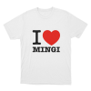 I love Ateez Mingi Unisex T Shirt White