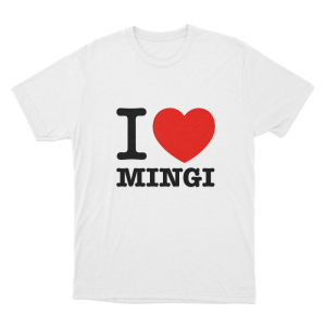 I love Ateez Mingi Unisex T Shirt White