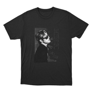 Mingi Fix On Portrait Unisex T Shirt Black