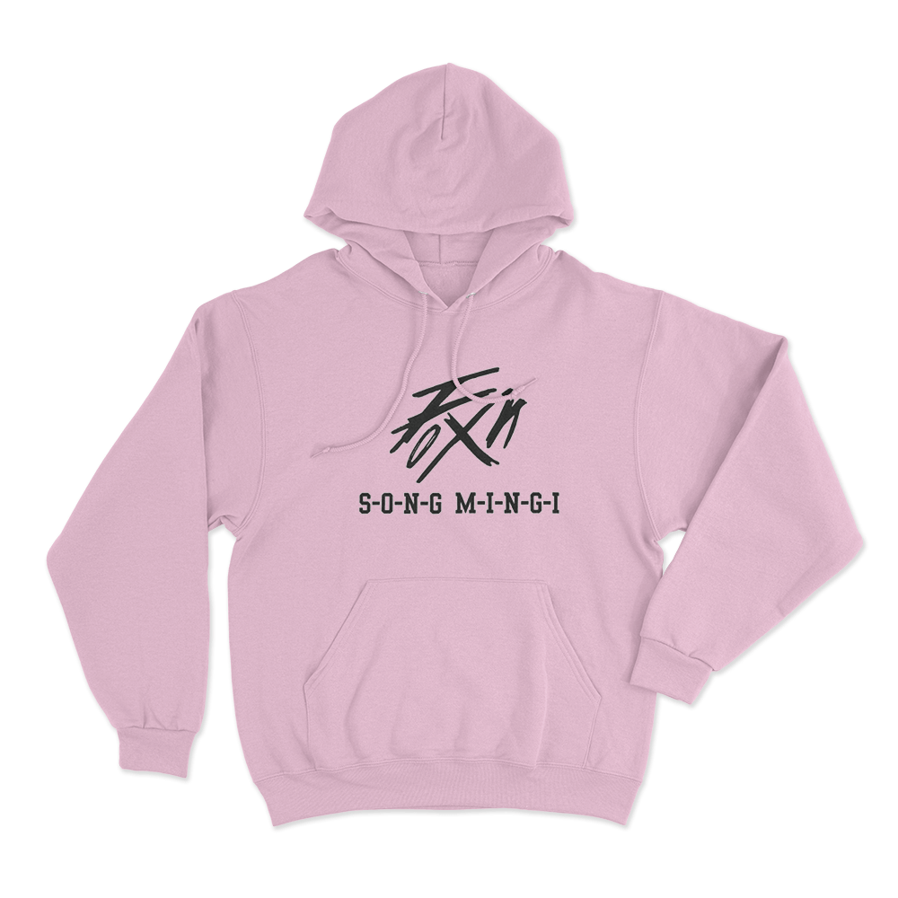 Mingi Fix On Unisex Hoodie Pink Mingi Fix On Unisex Hoodie Pink
