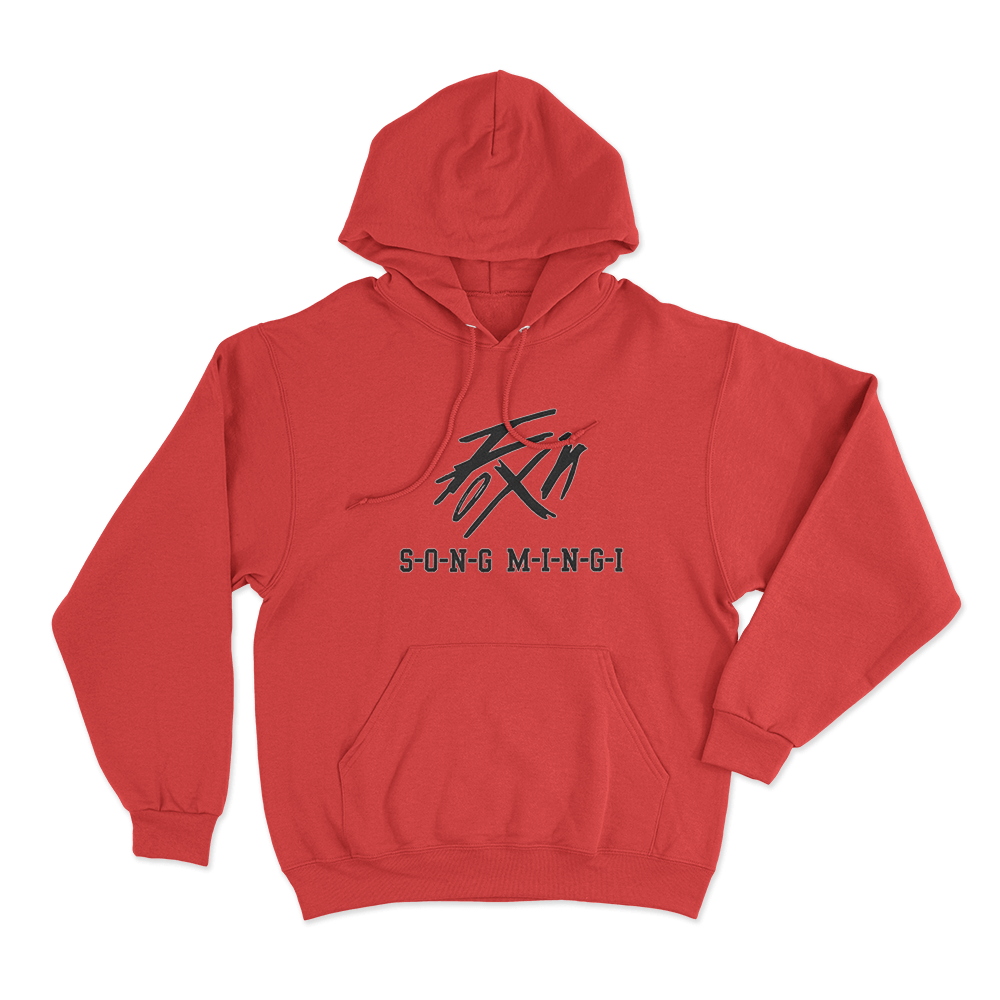 Mingi Fix On Unisex Hoodie Red Mingi Fix On Unisex Hoodie Red