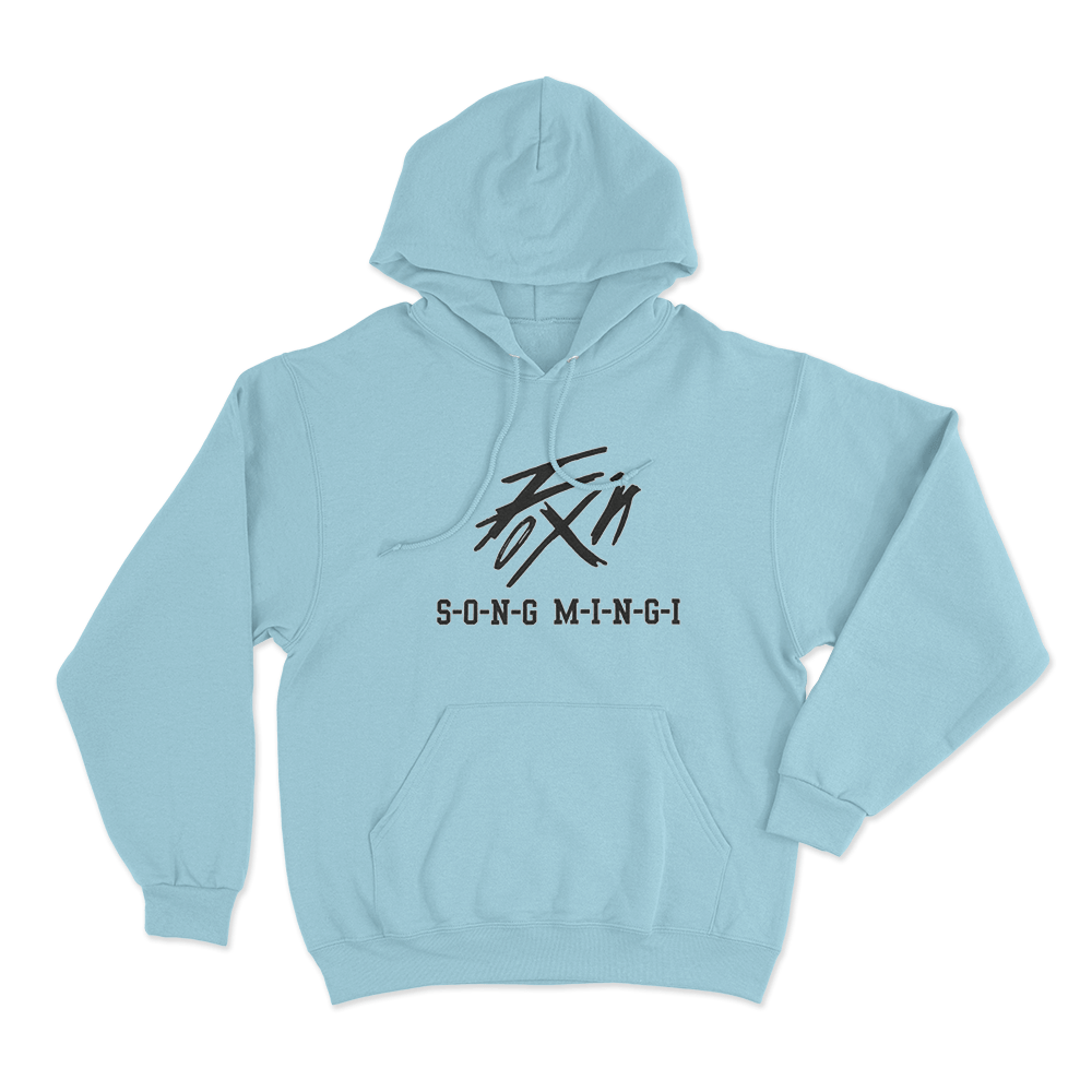Mingi Fix On Unisex Hoodie Sky Blue Mingi Fix On Unisex Hoodie Sky Blue