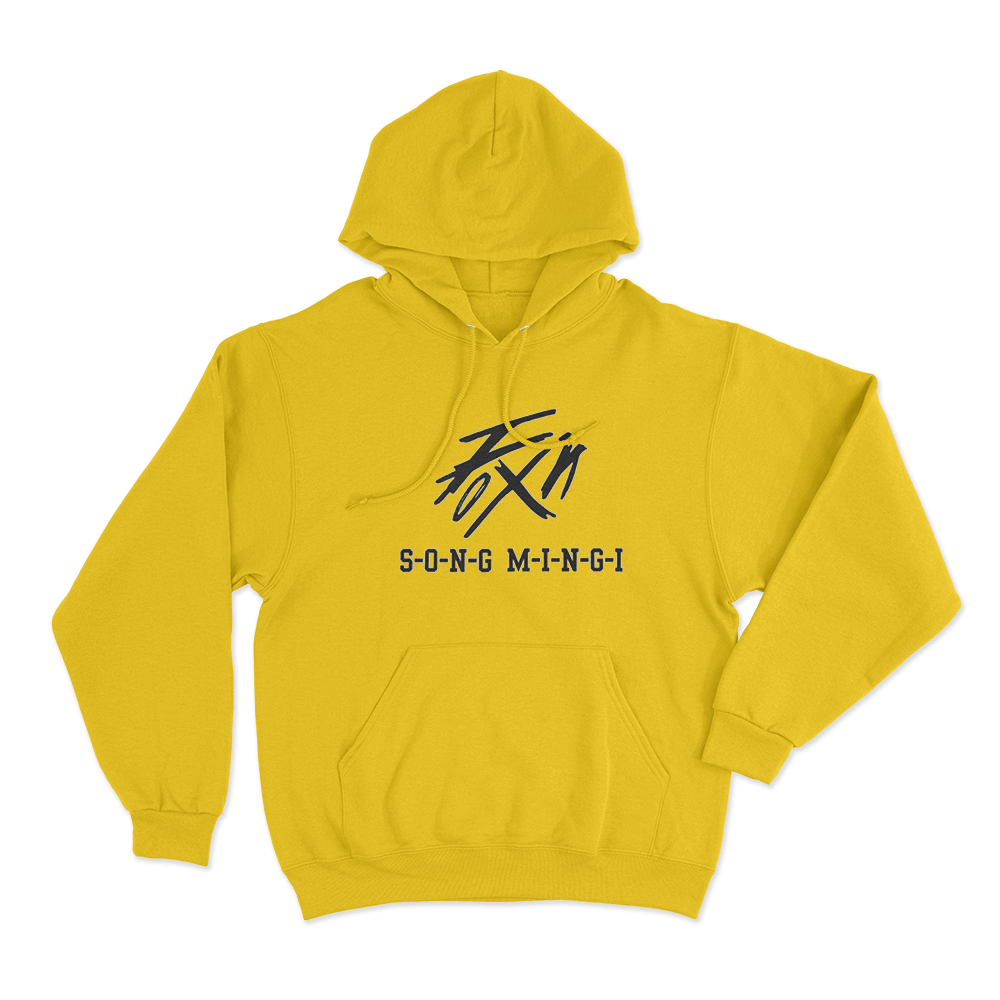 Mingi Fix On Unisex Hoodie Yellow Mingi Fix On Unisex Hoodie Yellow