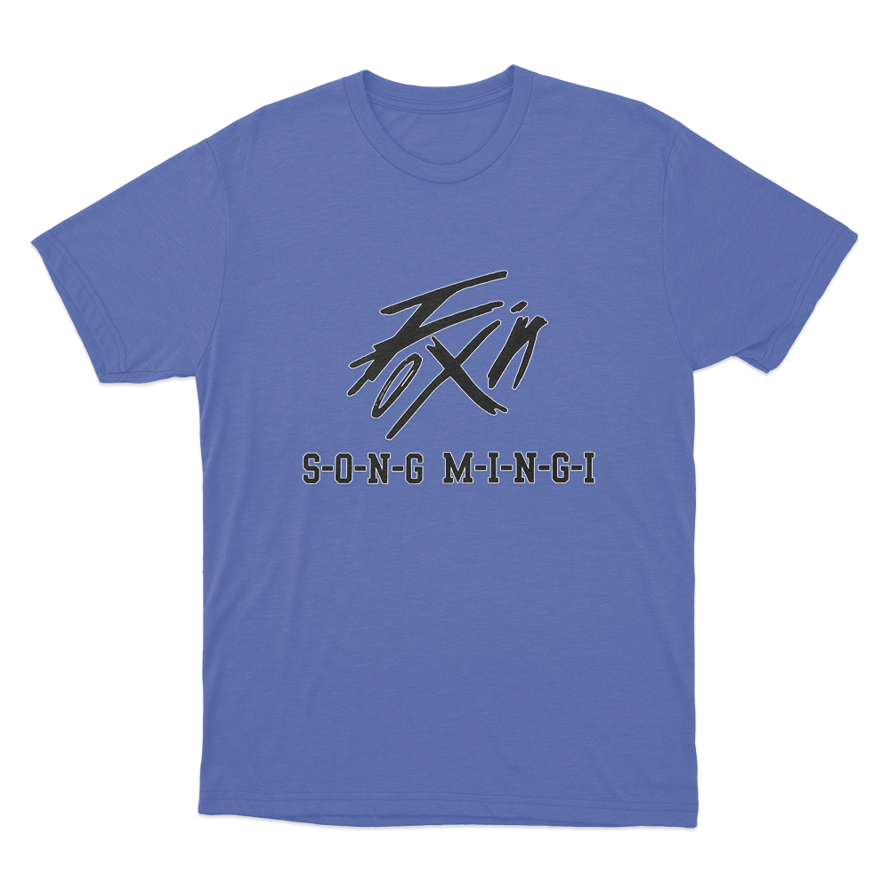 Mingi Fix On Unisex T Shirt Blue Mingi Fix On Unisex T Shirt Blue