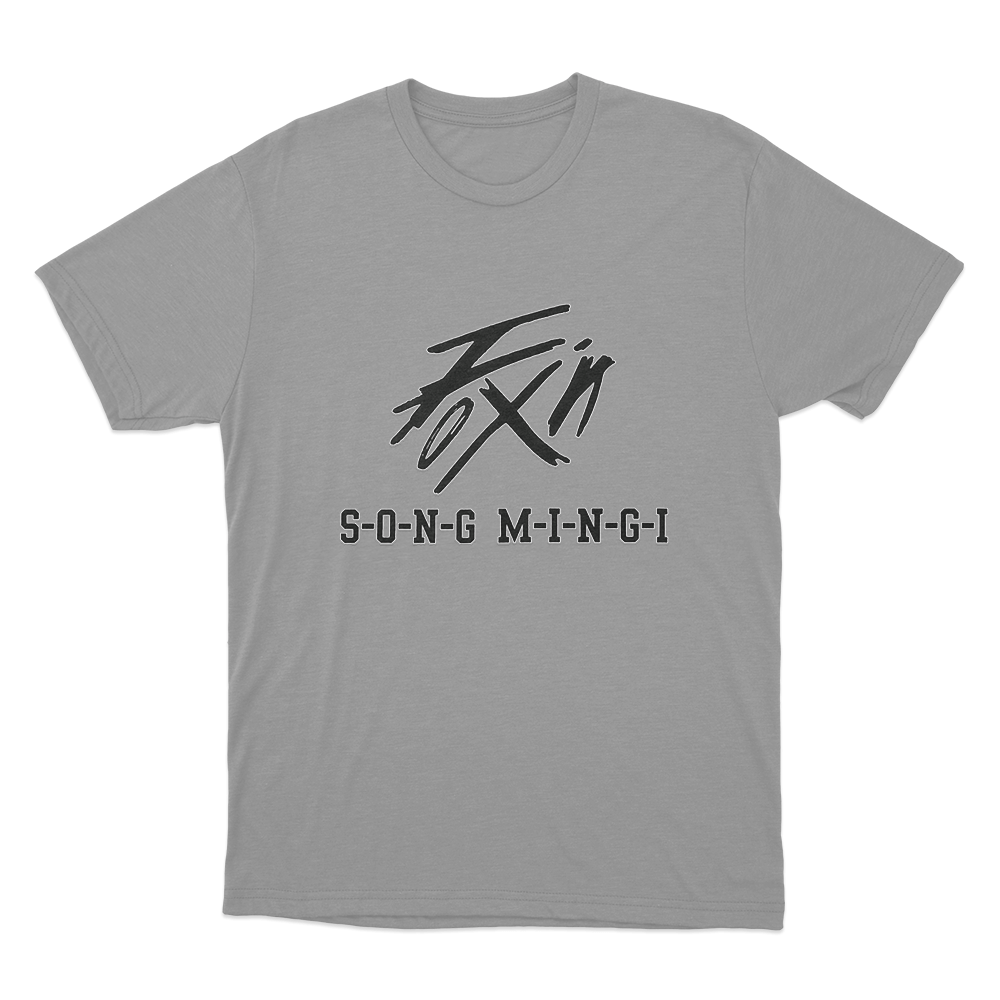 Mingi Fix On Unisex T Shirt Grey Mingi Fix On Unisex T Shirt Grey
