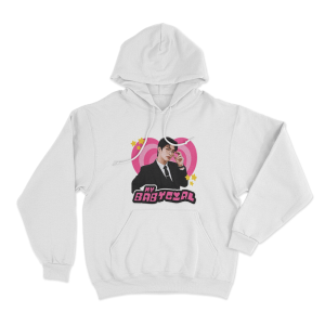 Mingi My Babygirl Unisex Hoodie White