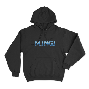 Mingi Unisex Hoodie Black