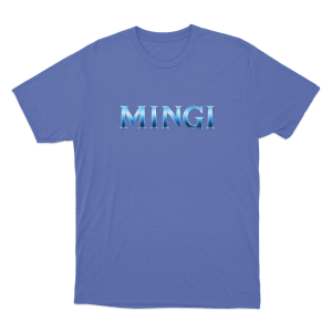 Mingi Unisex T Shirt Blue