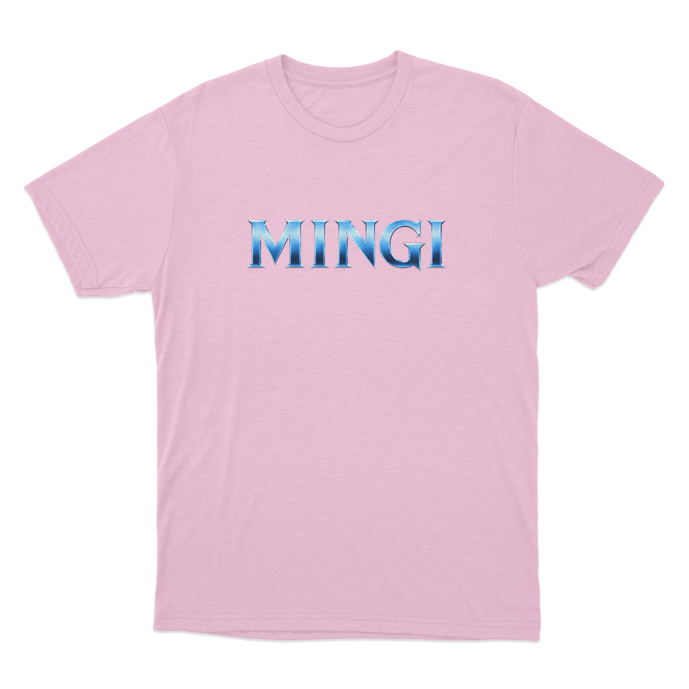 Mingi Unisex T Shirt Pink Mingi Unisex T Shirt Pink