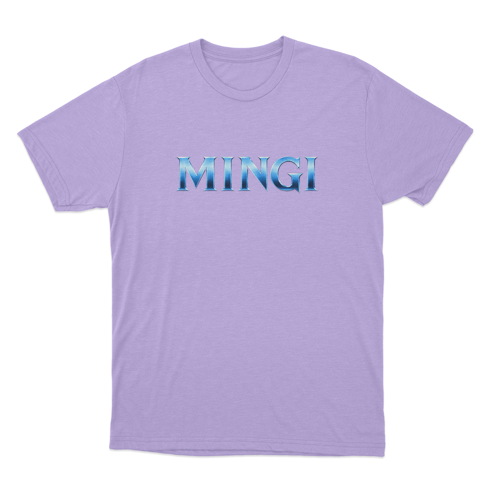 Mingi Unisex T Shirt Purple Mingi Unisex T Shirt Purple