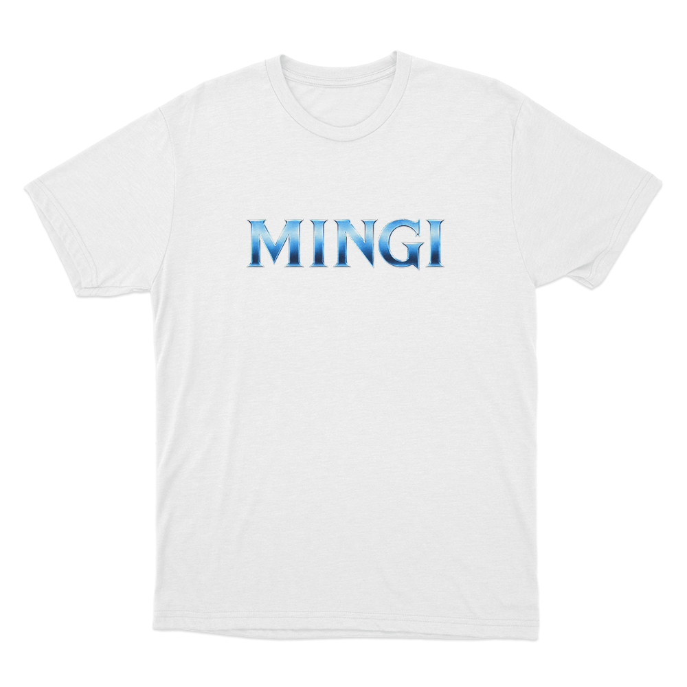Mingi Unisex T Shirt White Mingi Unisex T Shirt White